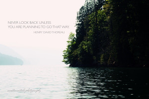 detroit lake photograph oregon with henry david thoreau quote