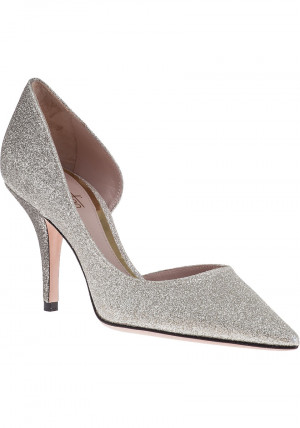 Silver Gold Glitter Pumps