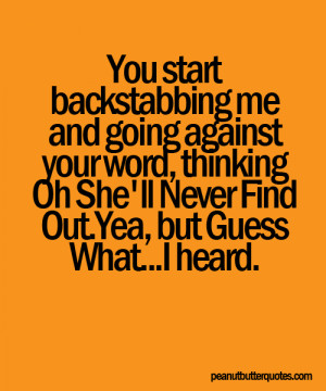 Backstabbing Friends Quotes And Sayings Quotes about backstabbing