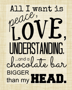 Related Pictures love chocolate quote fun food quotes