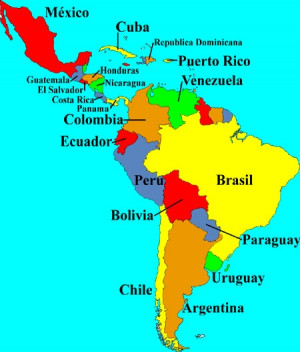 latin america countries and capitals