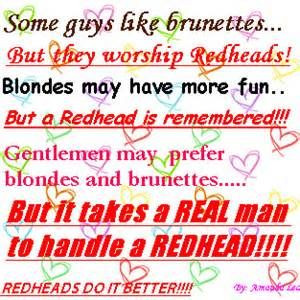 Redhead Quotes And Graphics Pictures