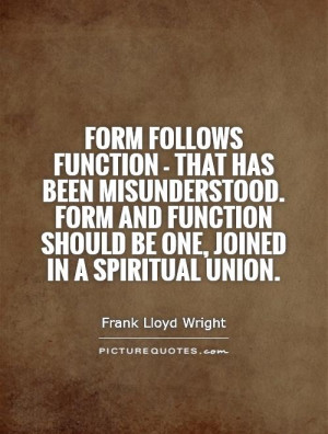 ... function should be one, joined in a spiritual union. Picture Quote #1