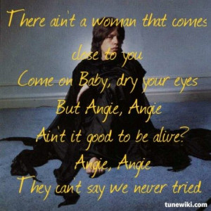 Angie - The Rolling Stones