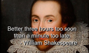 William shakespeare quotes sayings deep time witty