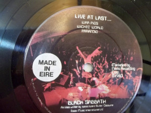 Black Sabbath The Live Front