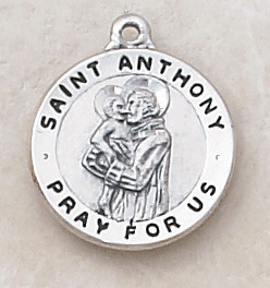 Saint Anthony Cathedral Circlet Medal (Patron of Lost Items)