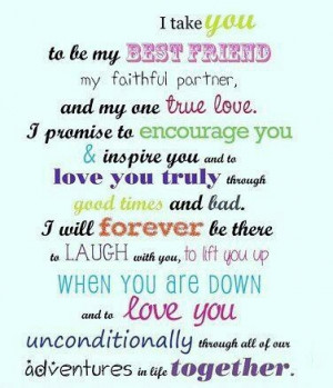 Love Quotes | Wedding Vows. Read about 