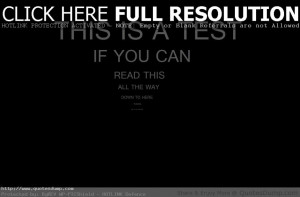 Love Quotes- This Is A Test If You Can Do This You Are Really Smart ...