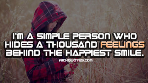 Feeling Quotes | Simple Person