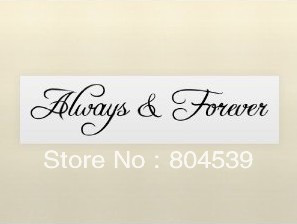 ... Forever-Home-Decor-Inspirational-Wall-Sticker-Vinyl-wall-quotes-love