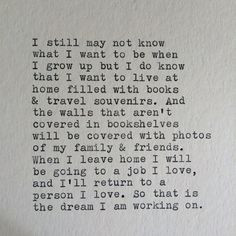 from etsy love and travel typewriter quote handtyped on typewriter