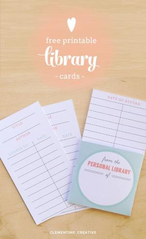 dushka Free Printable Library Card - Dr. Seuss Quote. For pretend play ...