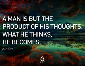 as a man thinketh