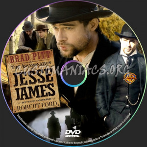 The Assassination of Jesse James by the Coward Robert Ford dvd label