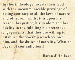 Holbach on Theology