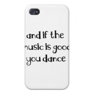 Dance quote iPhone 4/4S case