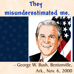 Stupid quote by George W. Bush