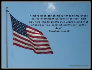 old glory Abraham Lincoln Prayers for Boston (started by KimSteadman ...