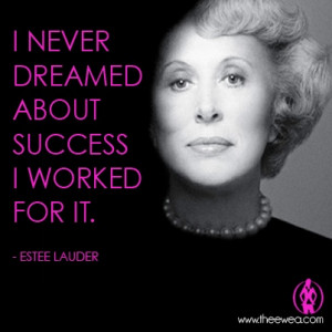 Estee Lauder #Empowering #Women #Entrepreneur