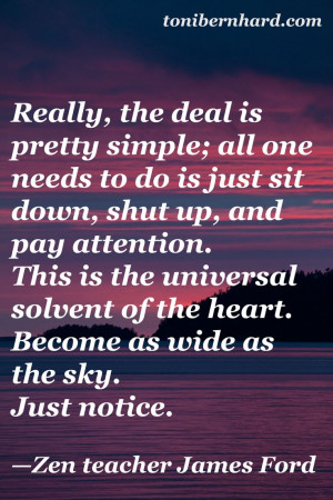 Zen teacher James Ford