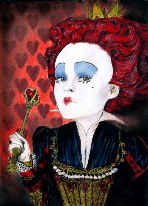 Red Queen Alice In Wonderland Tim Burton Alice in wonderland: red ...