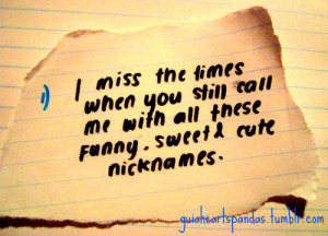 ... all nicknames | FOLLOW BEST LOVE QUOTES ON TUMBLR FOR MORE LOVE QUOTES