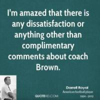 Dissatisfaction quote #2