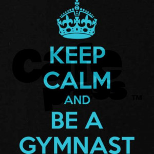 Keep calm and love gymnastics