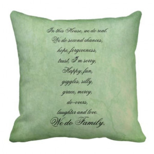 In this House We Do Family Quote #pillow #home #decor #gifts