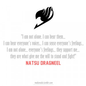 Displaying (15) Gallery Images For Natsu Dragneel Quotes...