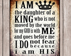 Father And Daughter Quotes From The Bible Daughter of the king,