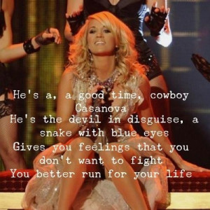 Cowboy Casanova - Carrie Underwood