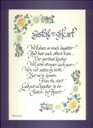 Short Poems About Sisters Love
