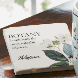 Jefferson Botany Quote Tile