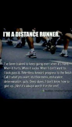 Distance Runners..