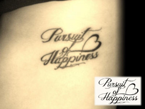 Pursuit of Happiness - tattoo by sro3kin
