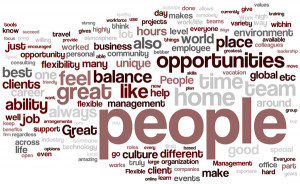 ... quotes that the data indicated represented common themes in employees