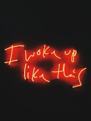 ... Woke, Neon Signs, Beyonce Flawless Quotes, Wake Up, Neon Art, Things
