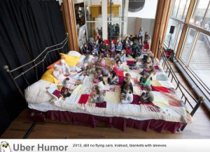 This kid’s theatre in London is a giant bed.