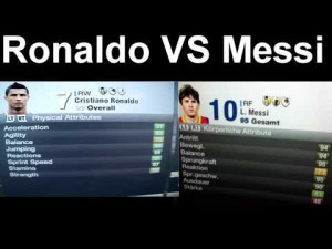 Cristiano Ronaldo (7) vs Lionel Messi (10) 2012 wallpaper info :