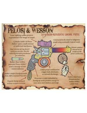 Surviving And Thriving Pelosi Wesson Gun From Glenn Beck Book