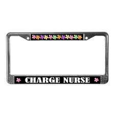 Charge Nurse License Frame Gift for