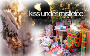 Mistletoe Kiss Tumblr