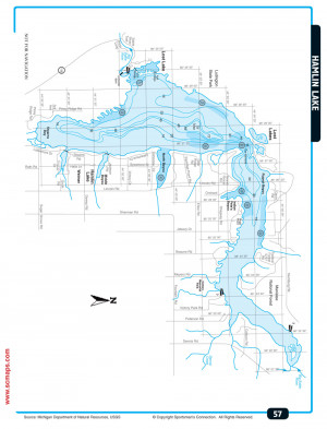 Lake Michigan Fishing Maps