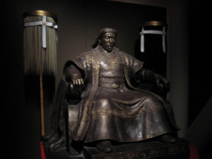Genghis Khan Quotes I Am The Punishment Of God The exhibit had quotes ...