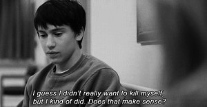 depression suicide self harm its kind of a funny story ned vizzini