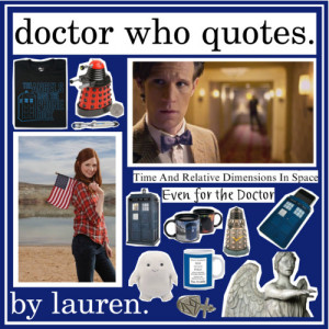 25. doctor who quotes ♥ - Polyvore