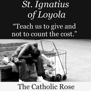 St. Ignatius of Loyola...