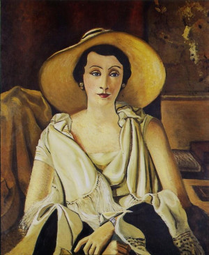 andré derain portrait de mme paul guillaume description andré derain